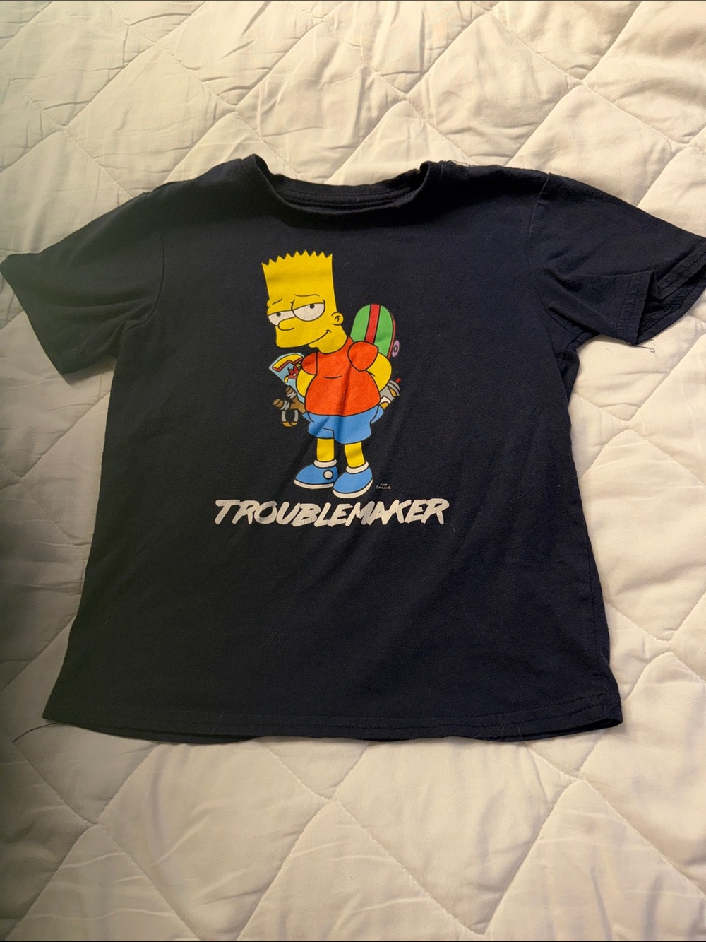 4/5 kids bart Simpson boys graphic tee